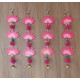 Hand painted Lotus danglers-thoran